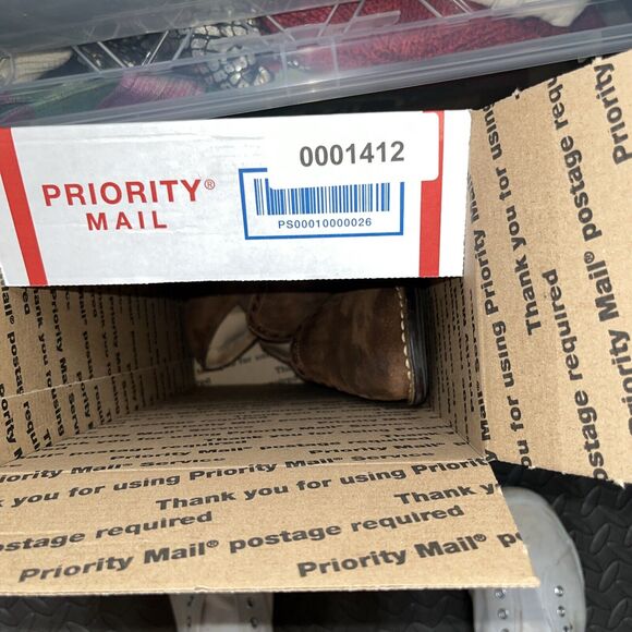 Softspots Dark Camel Color Womens Shoes Sz 8.5 Arch Support Leather Accents EUC - Picture 9 of 9